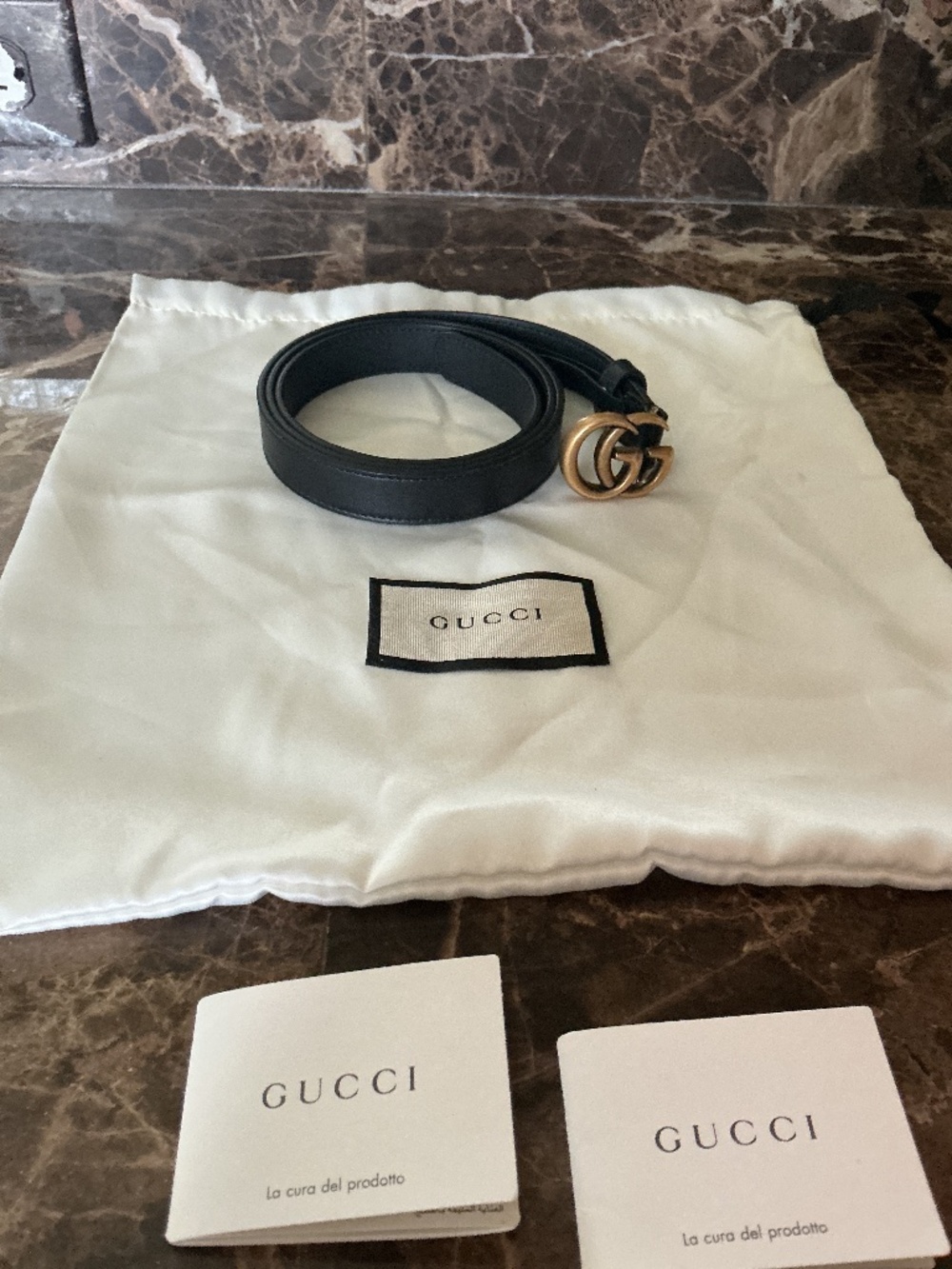 Gucci Double G Marmont Belt